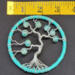 This tree is light blue and measures 3 inches around